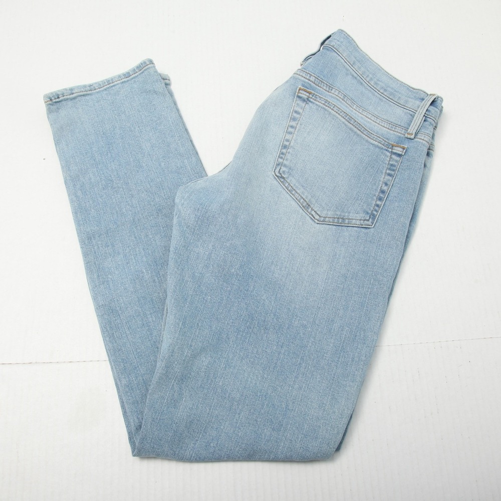 Frame Denim Jeans Mens 30 Light Wash Blue L'Homme Slim Straight Stretch LMH456